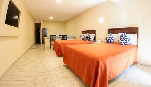 Suite estudio, 2 camas dobles