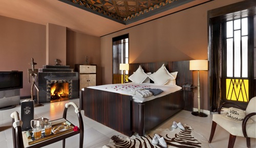 Suite de lujo, 1 cama de matrimonio grande, chimenea