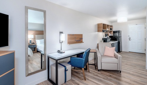 Suite estudio, 2 camas de matrimonio