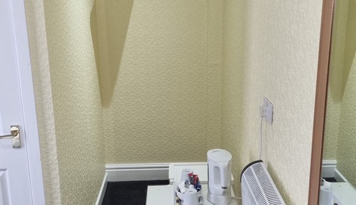 Habitación doble, baño privado