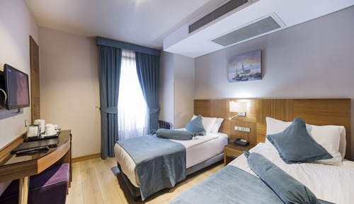 Habitación con 1 cama doble o 2 individuales