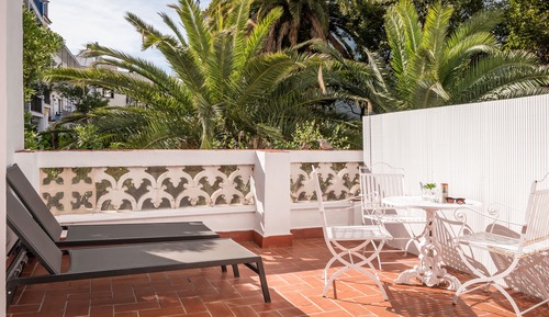 Habitación cuádruple, terraza