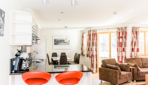 Apartamento Deluxe, 2 habitaciones, balcón, vistas a la montaña (Top 7)