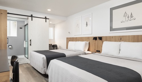 Habitación, 2 camas de matrimonio
