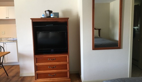 Habitación Deluxe doble, 2 camas de matrimonio, cocina básica