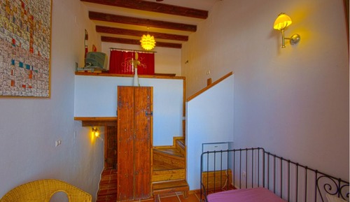 Habitación triple, terraza