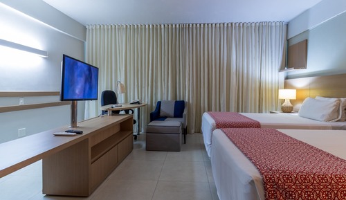 Habitación superior, varias camas