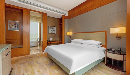 Suite junior, 1 cama de matrimonio grande, vistas al lago