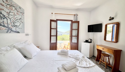 Habitación, vistas al mar