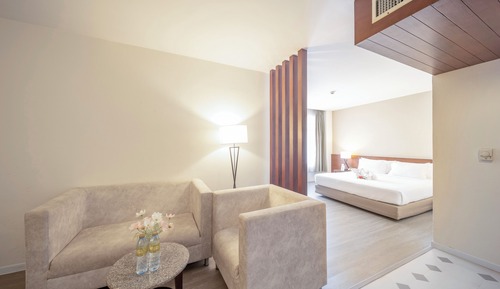 Suite junior, 1 cama de matrimonio grande, baño privado