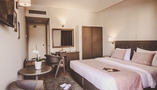 Habitación familiar, balcón