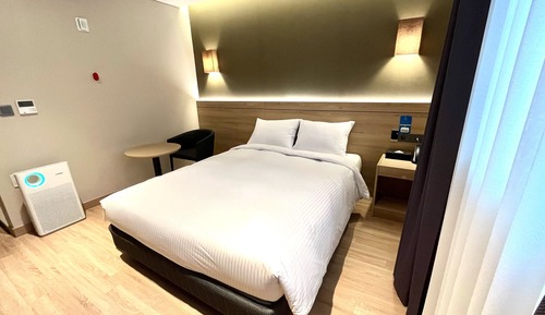 Accessible Double Room - No bathtub equipped. Shower only