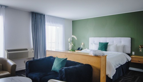 Suite, 1 cama de matrimonio grande, vistas al mar (Pavillon Acadie | Panorama)