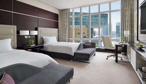 Habitación Deluxe con 2 camas individuales, vistas a la ciudad