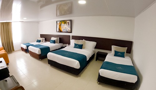 Habitación cuádruple básica
