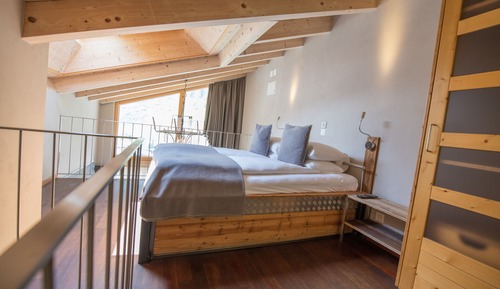 Maisonette Junior Suite with view to the Matterhorn