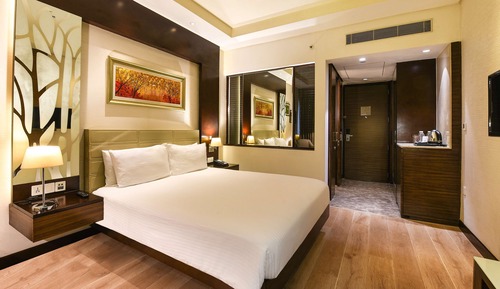 Habitación superior, 1 cama de matrimonio grande