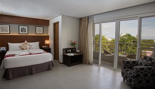 Habitación Deluxe, 1 cama de matrimonio, no fumadores, balcón
