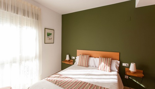 Apartamento familiar, 1 cama de matrimonio con sofá cama, terraza