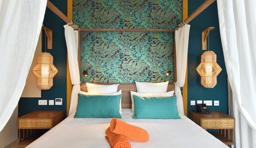 Habitación, vistas al mar