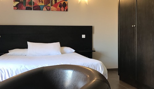Habitación doble superior, en la zona del jardín