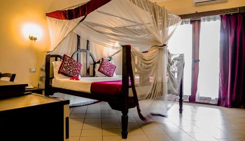 Habitación, frente al mar