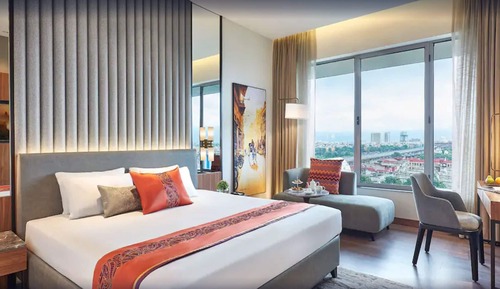 Habitación Premium, 1 cama de matrimonio grande, vistas a la ciudad