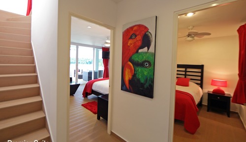 Suite Premier, 2 habitaciones, bañera de hidromasaje, mirando al mar