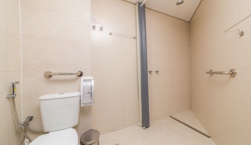 Apartamento, Banheira de hidromassagem, Piso terreo - Acessivel  
