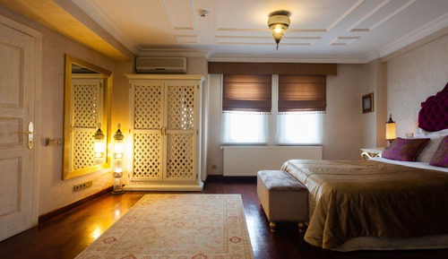 Habitación junior doble, 1 cama de matrimonio, vistas al jardín