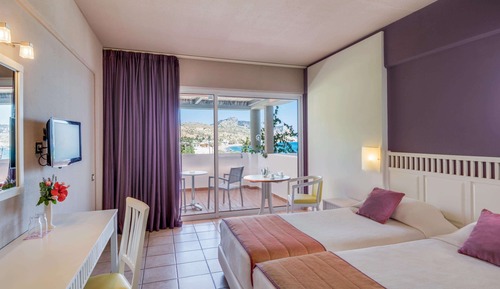 Habitación doble, vistas al mar