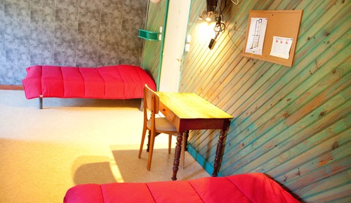 Habitación familiar, varias camas, baño privado