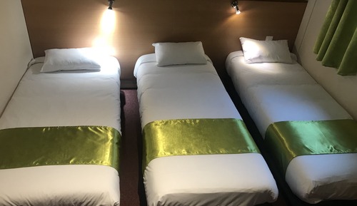 Habitación triple, 3 camas individuales