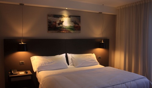 Habitación superior, vistas al río