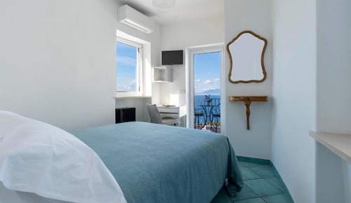 Matrimoniale Deluxe, balcone, vista mare
