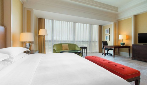 Habitación Premier, 1 cama de matrimonio grande, vistas a la ciudad