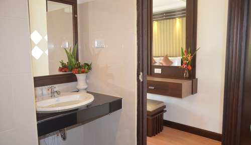 Habitación doble superior, vistas al jardín