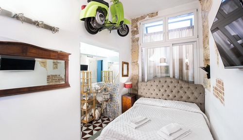 Habitación económica doble de uso individual, 1 cama doble