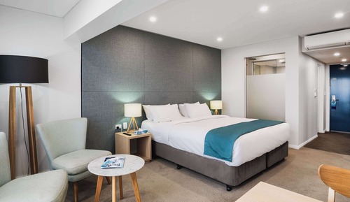 Habitación ejecutiva, 1 cama de matrimonio grande, vistas al mar