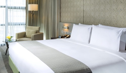 Habitación estándar, 1 cama de matrimonio grande, fumadores, vistas a la ciudad