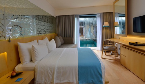 Deluxe Double Room with Pool Access