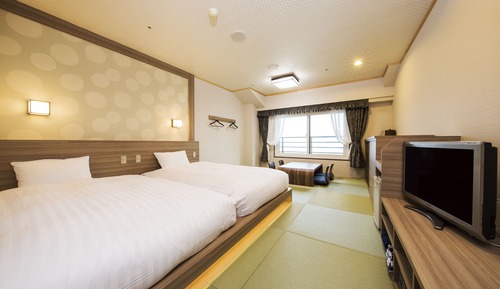 Habitación tradicional, no fumadores (Japanese-Western, 2Single + 2 Futon)