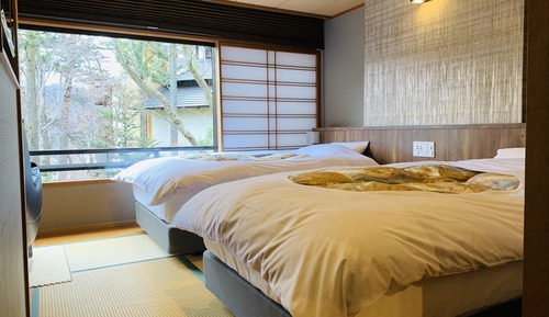 Habitación Deluxe, varias camas, no fumadores, baño privado (Garden View)