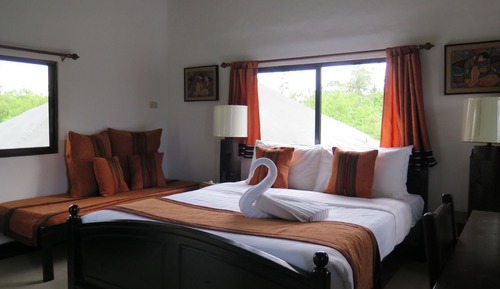 Habitación superior vistas al jardín