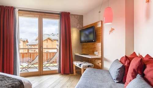 Suite junior, balcón