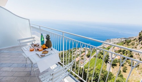 Habitación Deluxe doble, balcón, vistas al mar