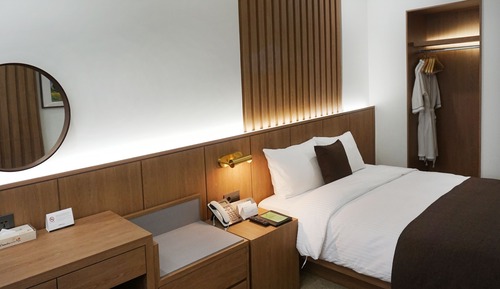 Habitación Premier doble, 1 cama doble, vistas a la ciudad