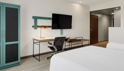 Habitación, 2 camas de matrimonio, no fumadores
