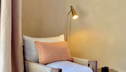 Suite junior, 1 cama de matrimonio grande, terraza, vistas al jardín