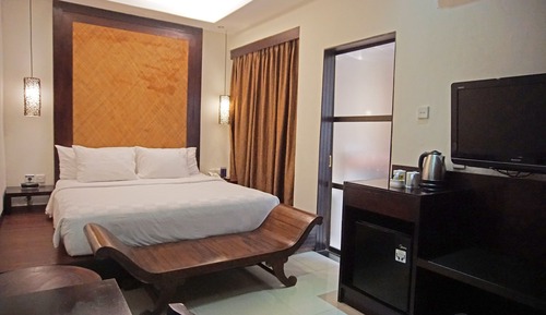 Villa estándar, 1 cama de matrimonio, fumadores, bañera